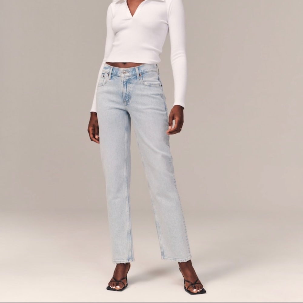Abercrombie 90s straight jeans
